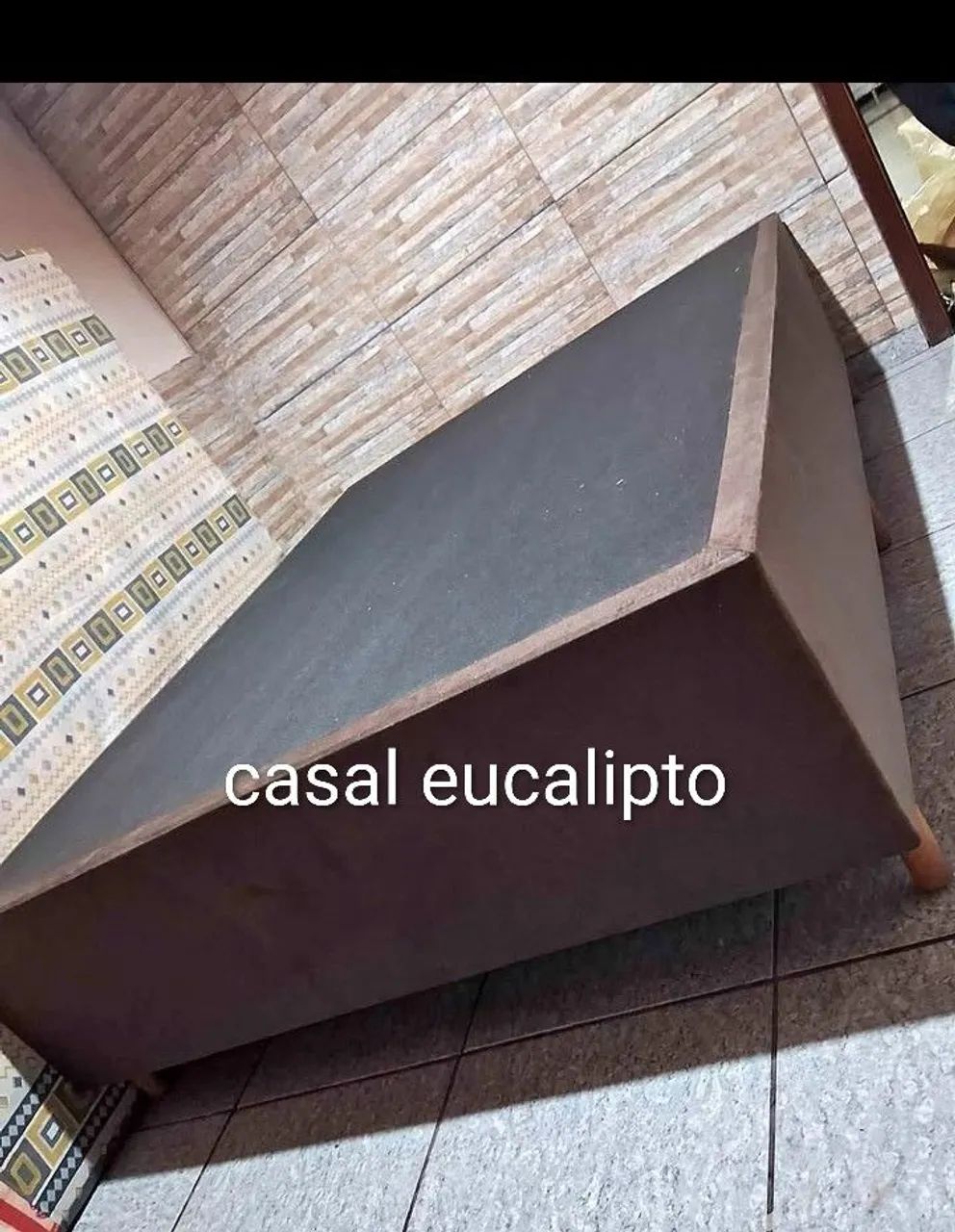 Kit base Box e cabeceira novos direito da fábrica  - Foto 3