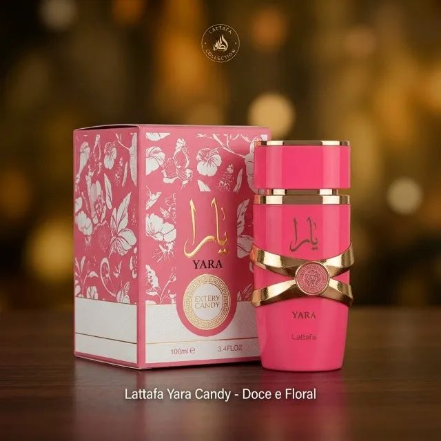 Perfume Árabe Lattafa Yara Candy Feminino 100ml - Eau de Parfum Original - Foto 3
