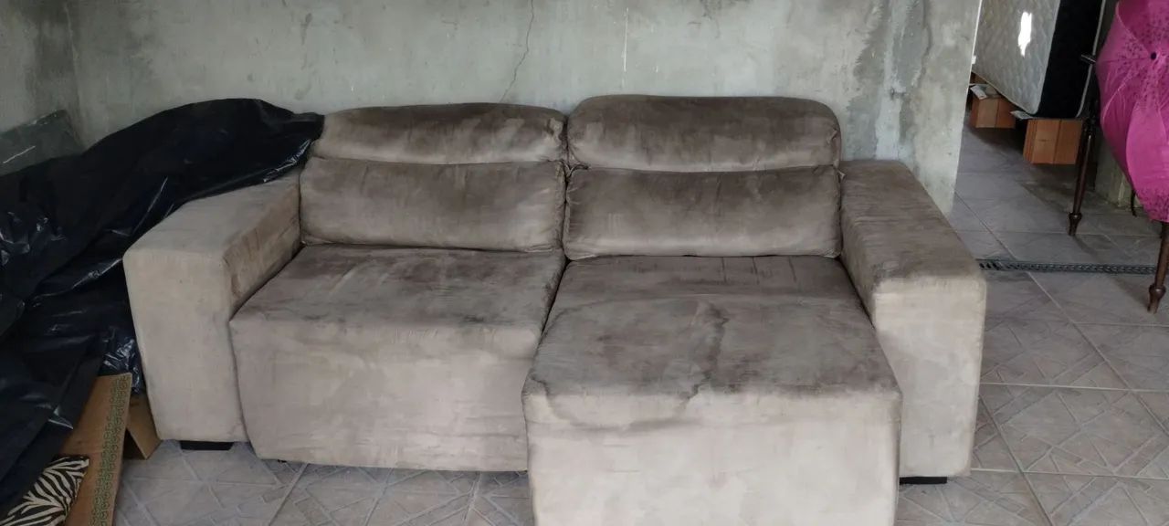 Sofá que abre e cama box de casal  - Foto 2