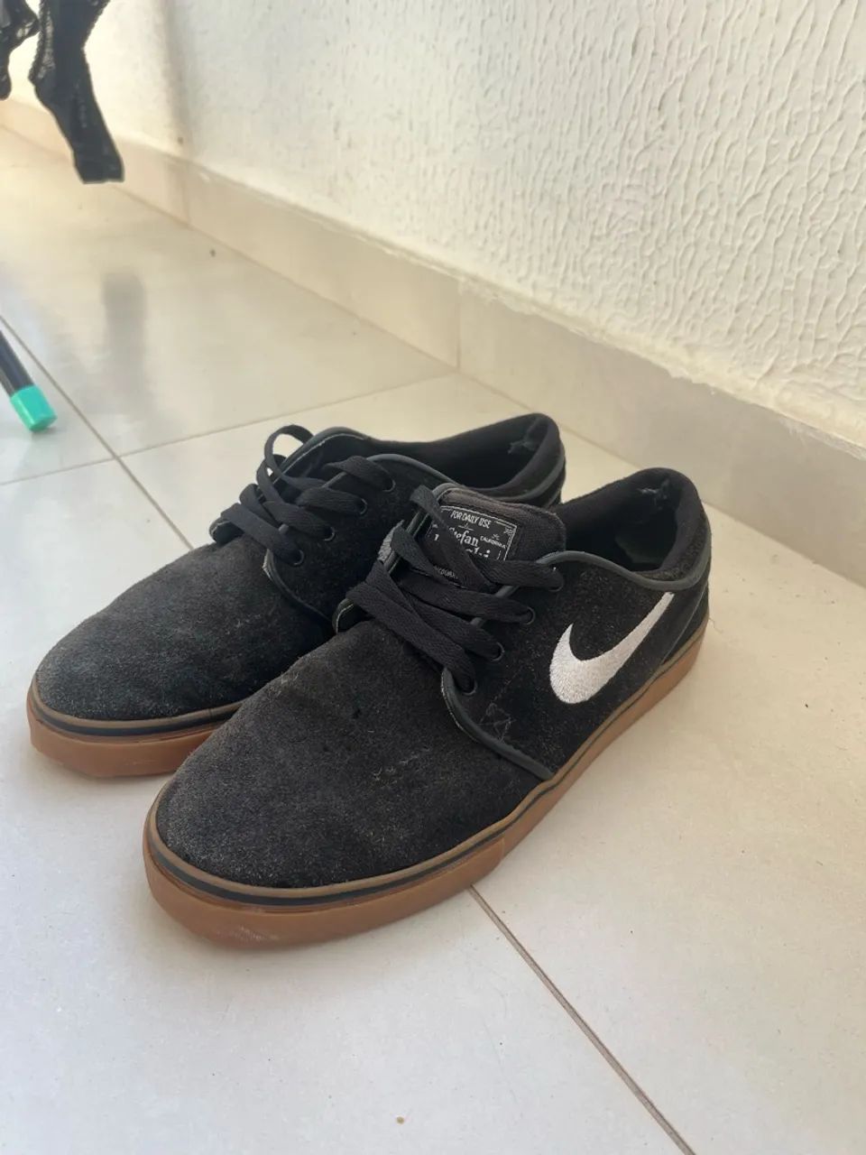 Nike SB Janoski preto e marrom - 38 - Foto 3