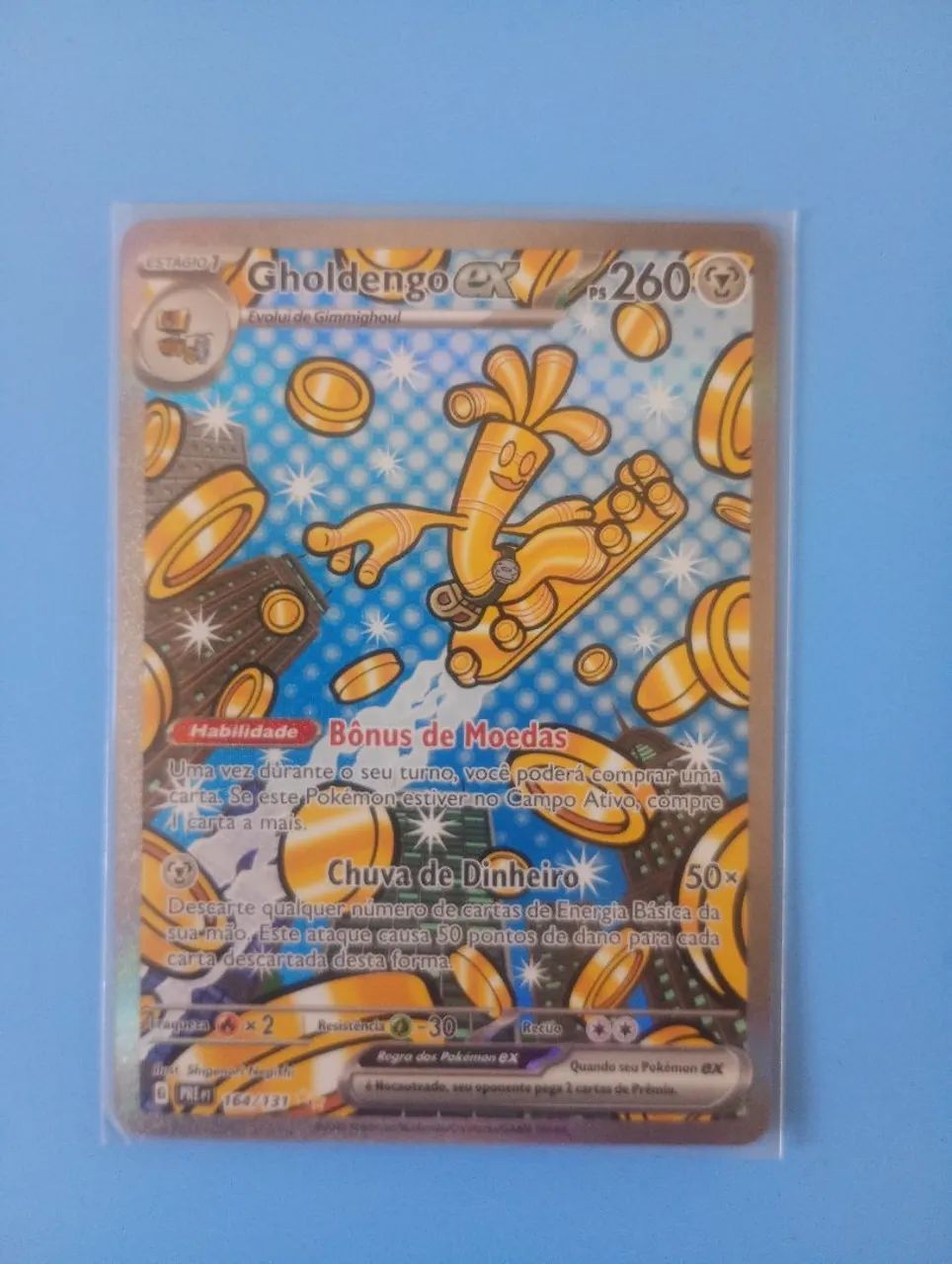 Card Pokémon Gholdengo EX
