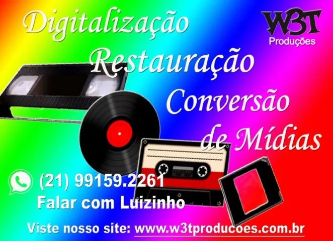  Digitalizamos slide e fotos