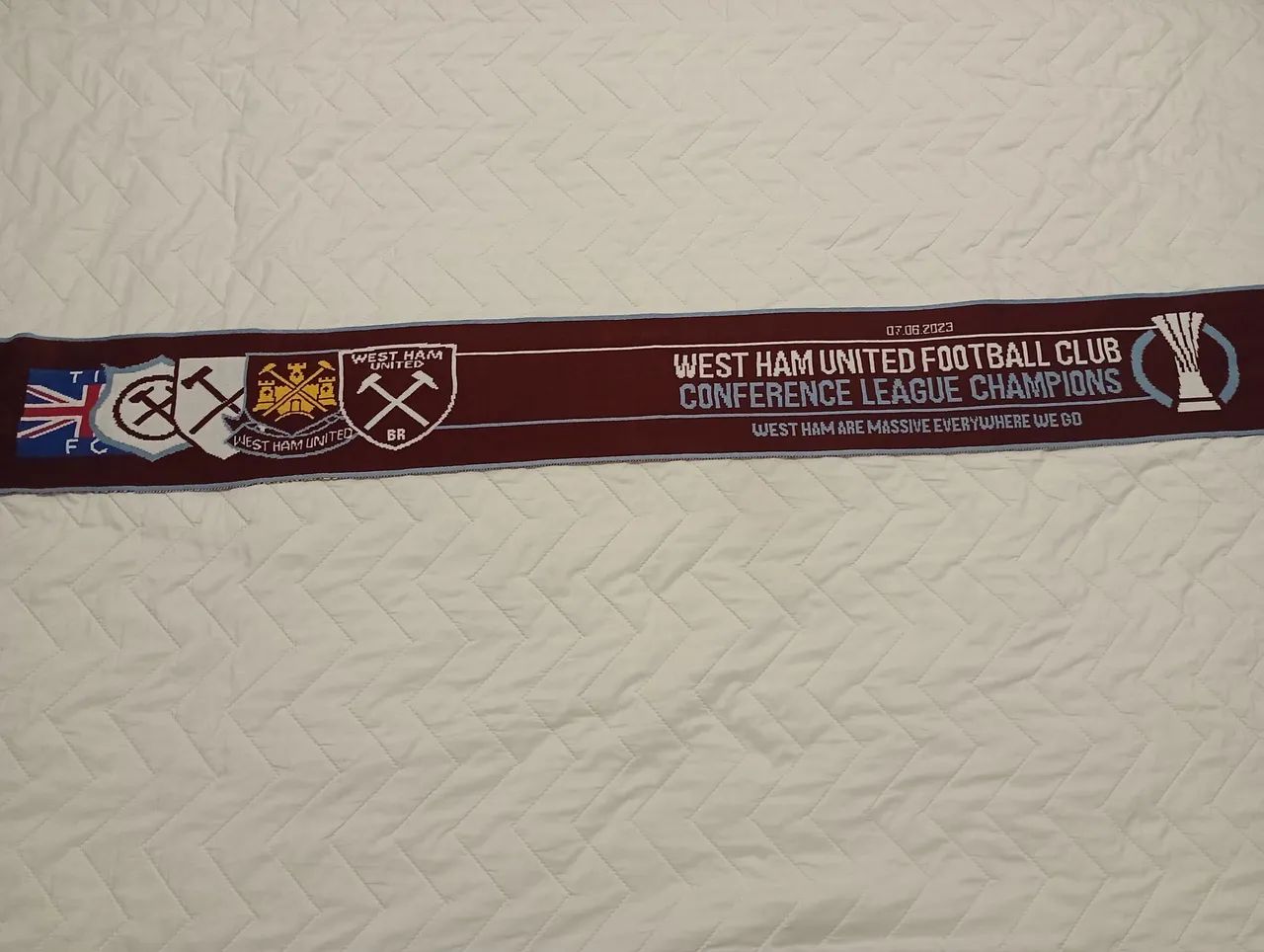 Cachecol West Ham 