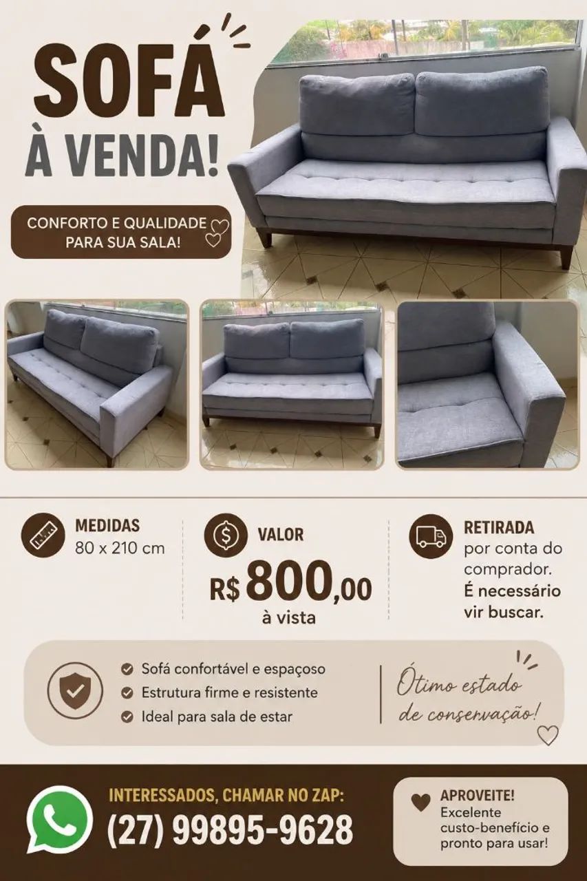 Vendo Sofá 