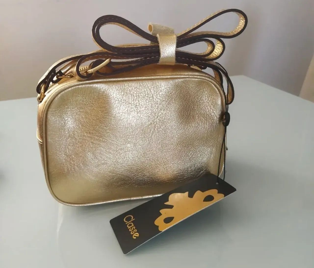 Bolsa Dpurada Nova da Classe Couro - Foto 3