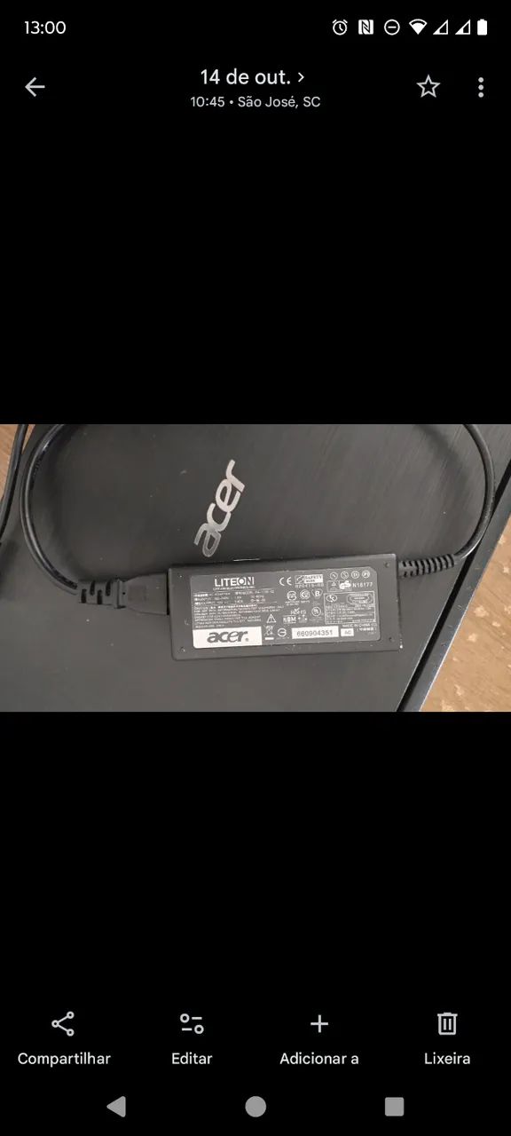 Notebook Acer Aspire 3 (modelo A315-33) - Foto 2
