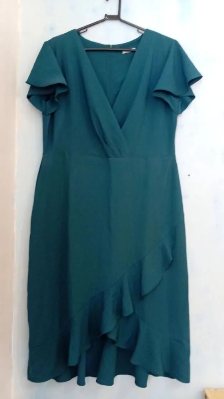Vestido de tecido 46 