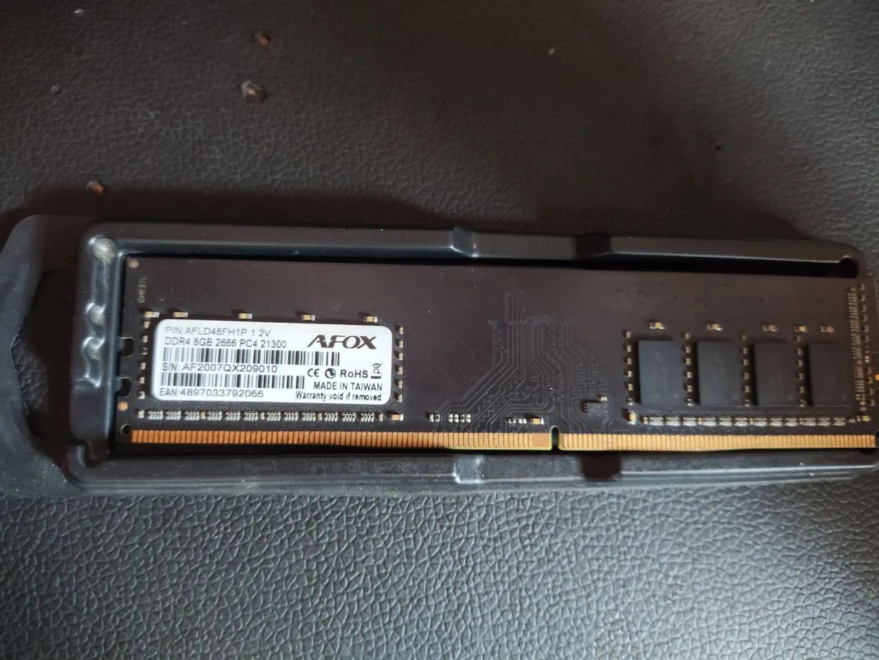 Memória RAM ddr4 8gb 2666 mhz Funcionando perfeitamente 