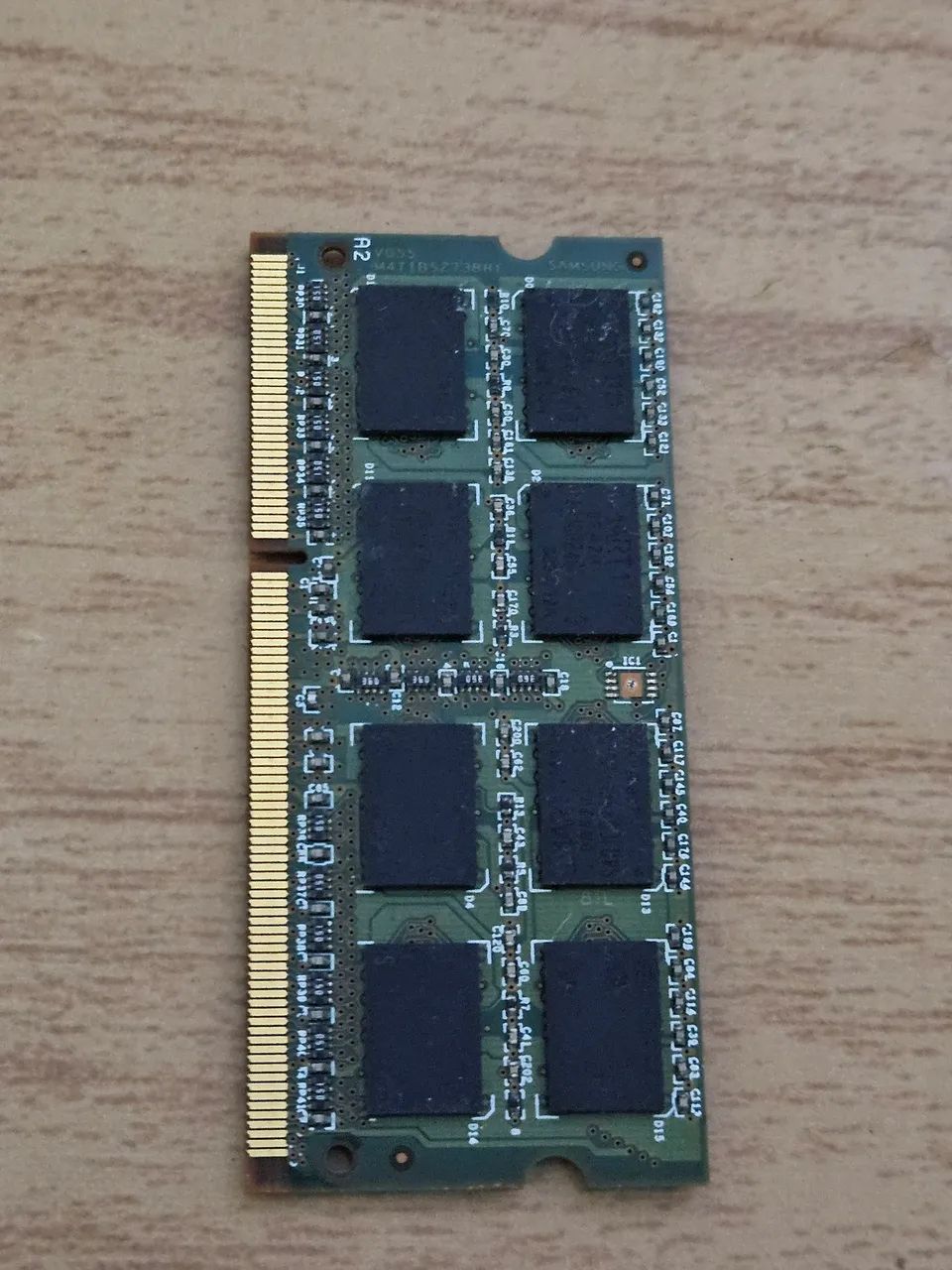 Memoria RAM e placa de rede para notebook 