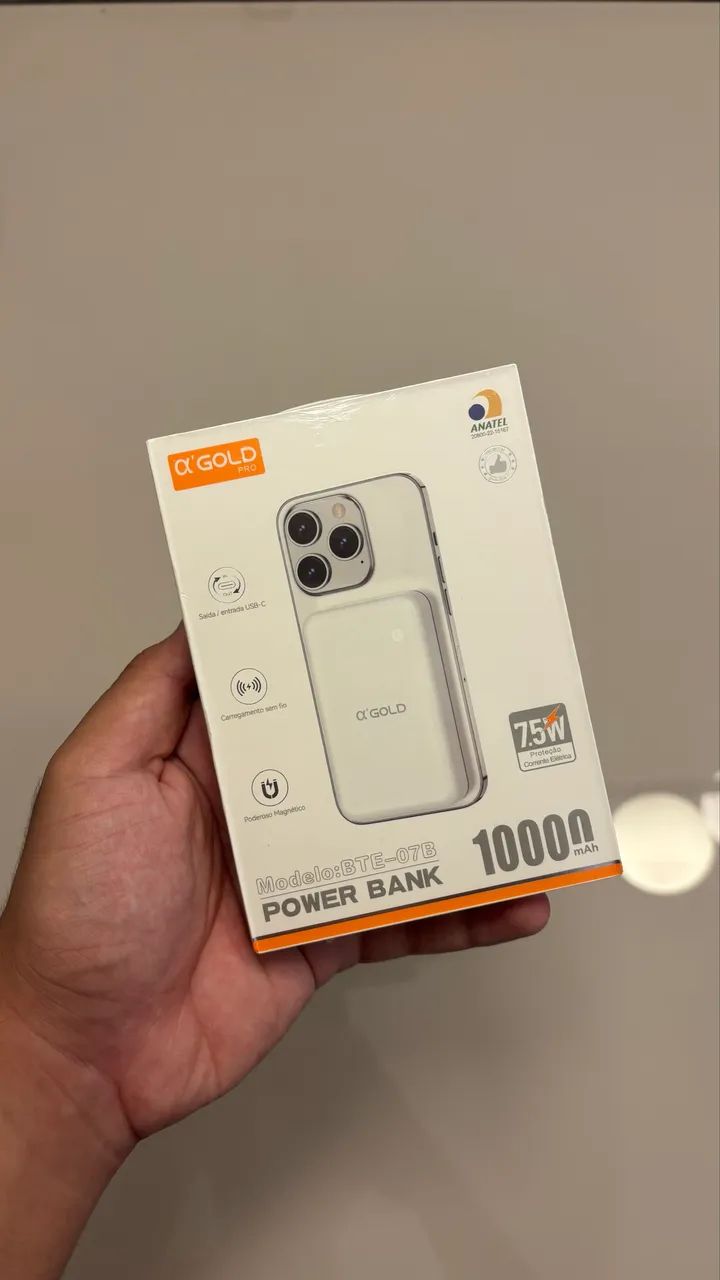 Power Bank BTE-07B, lacrado!
