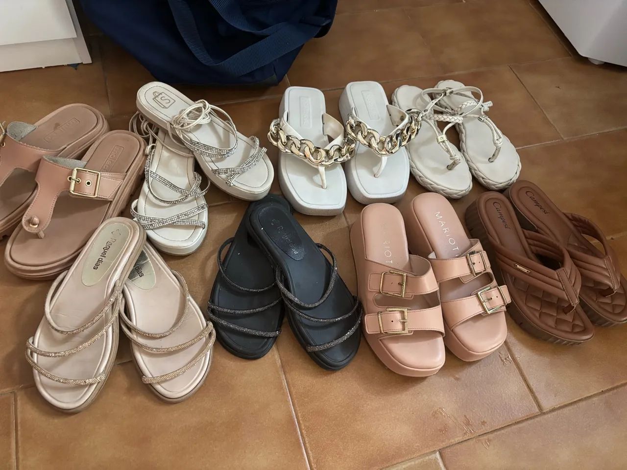 Desapego Sapatos e Rasteirinhas - Foto 2