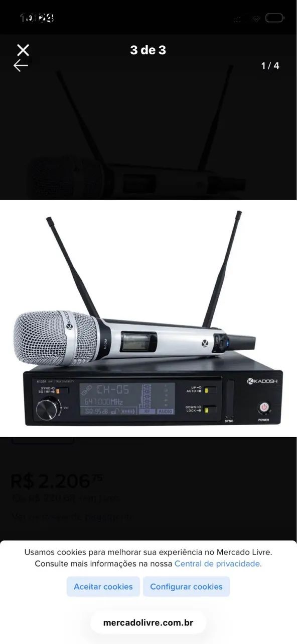 Microfone kadosh  - Foto 3