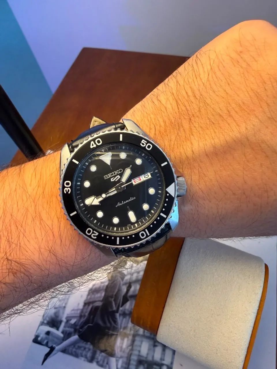 relogio seiko 5 sports automático srpd55 original - Foto 2