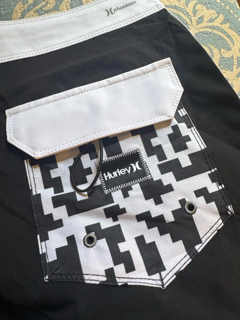 Bermuda Boadshort Hurley phantom tamanho 44 - Foto 4