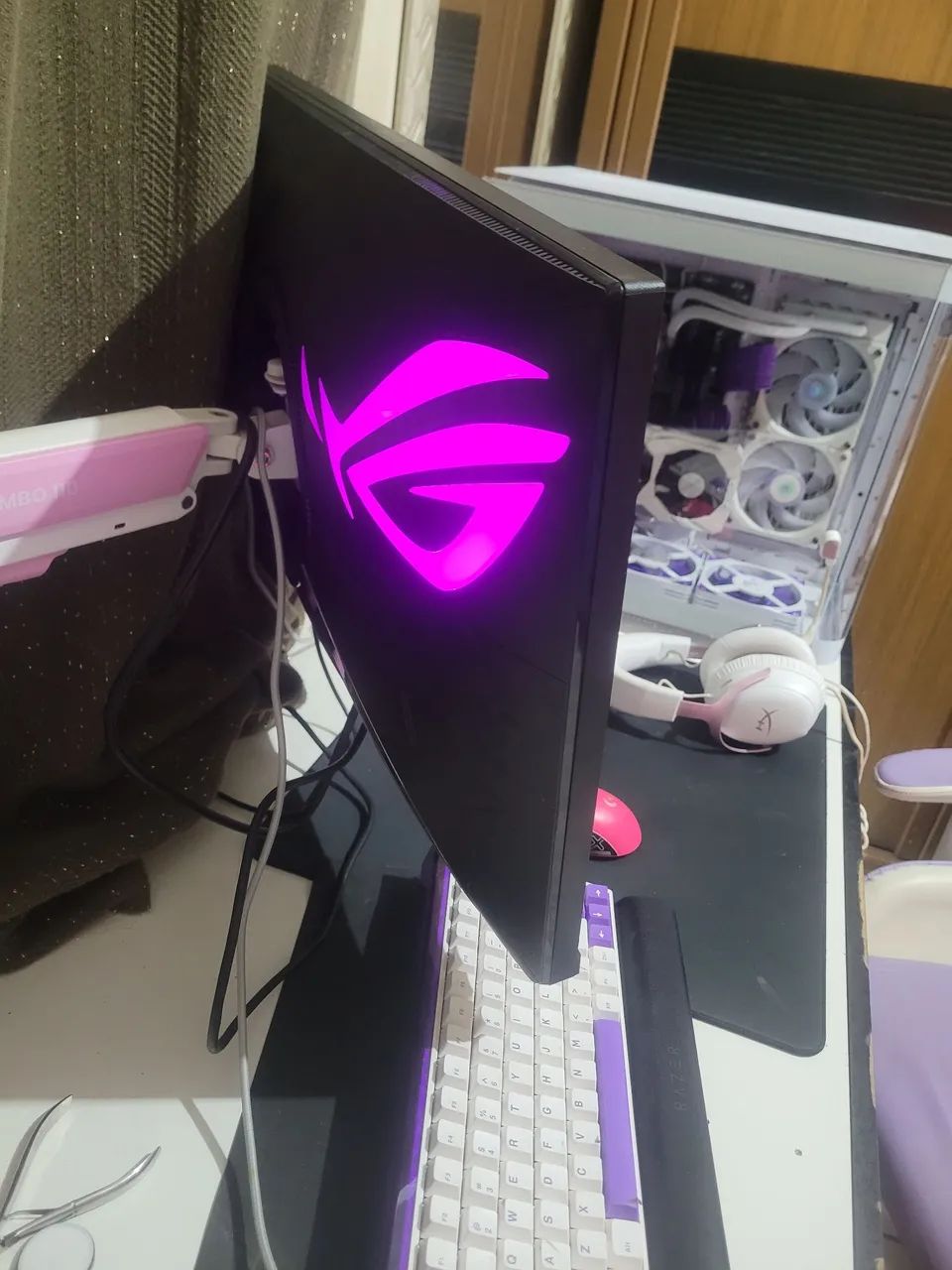 Monitor Asus Pg27aqn 360hz 2k ULMB2 Nvidia gsync  - Foto 5