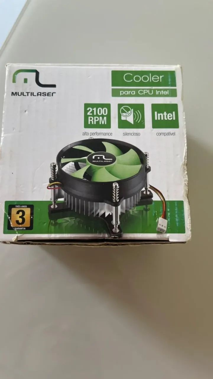 Cooler multilaser + processador intel - Foto 2