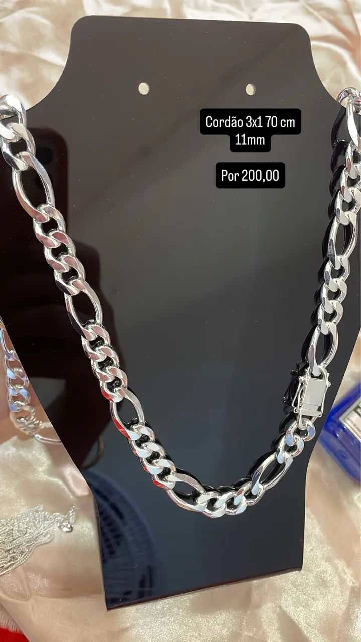 Cordão em prata