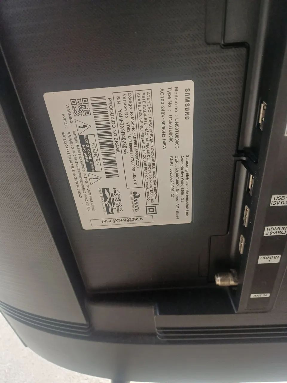 Vendo TV 50 polegadas com defeito  - Foto 3