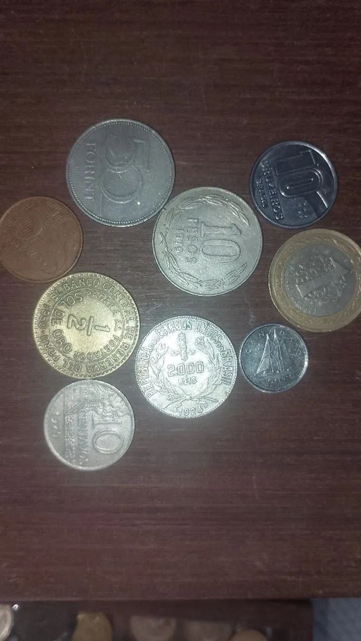 Moedas antigas 