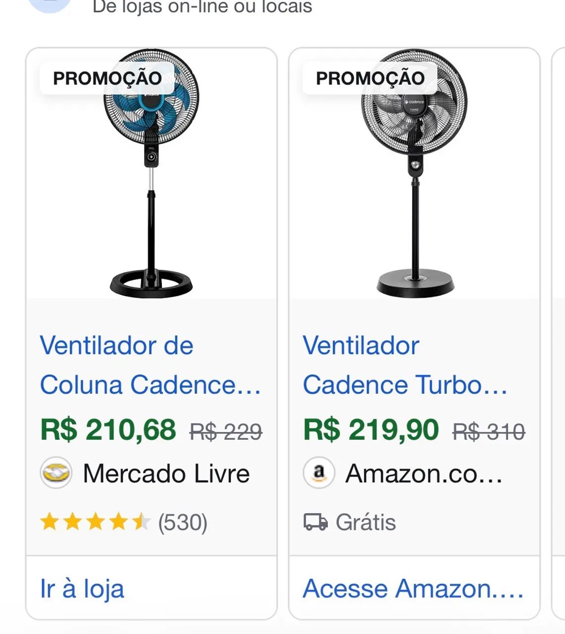 Ventilador de pé cadence  - Foto 4