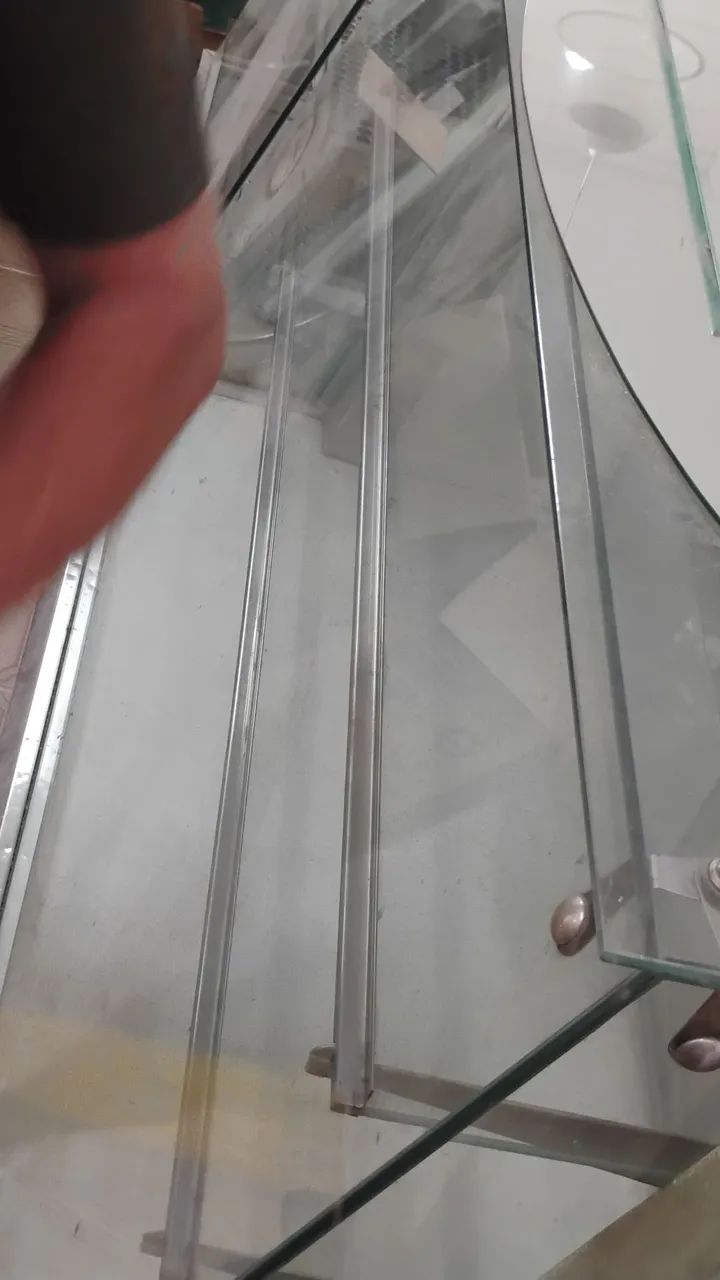 Vitrine refrigerada expositora em inox e vidro  - Foto 5
