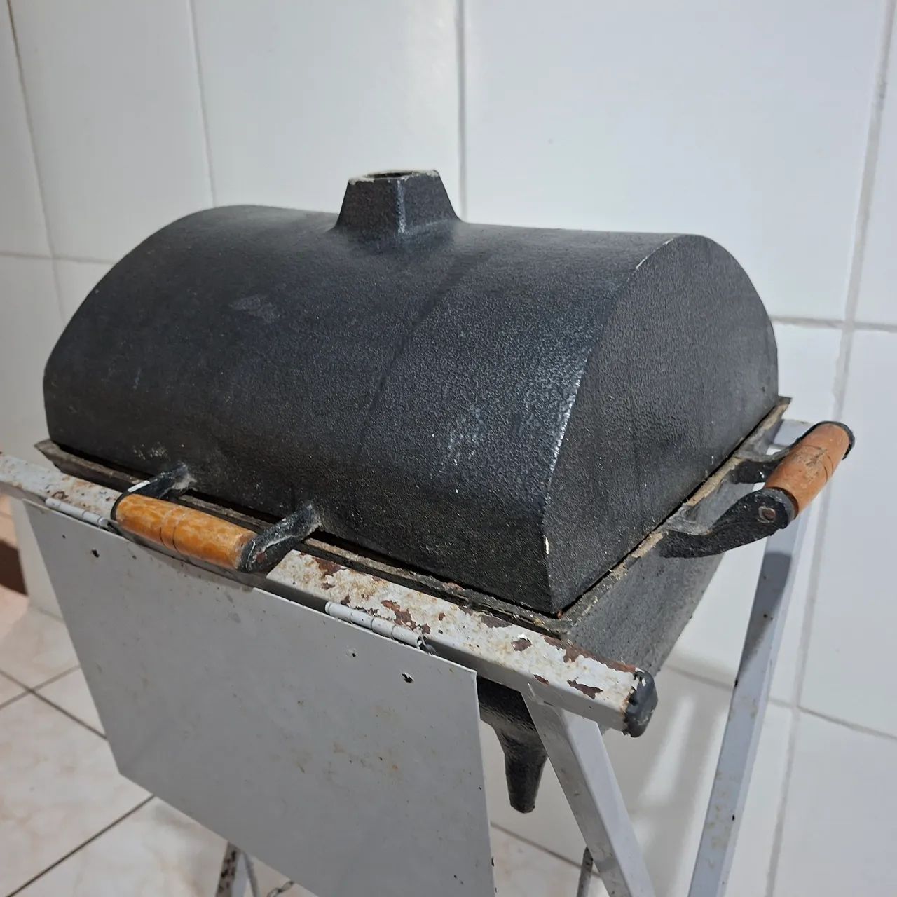 CHURRASQUEIRA + SUPORTE - Foto 3