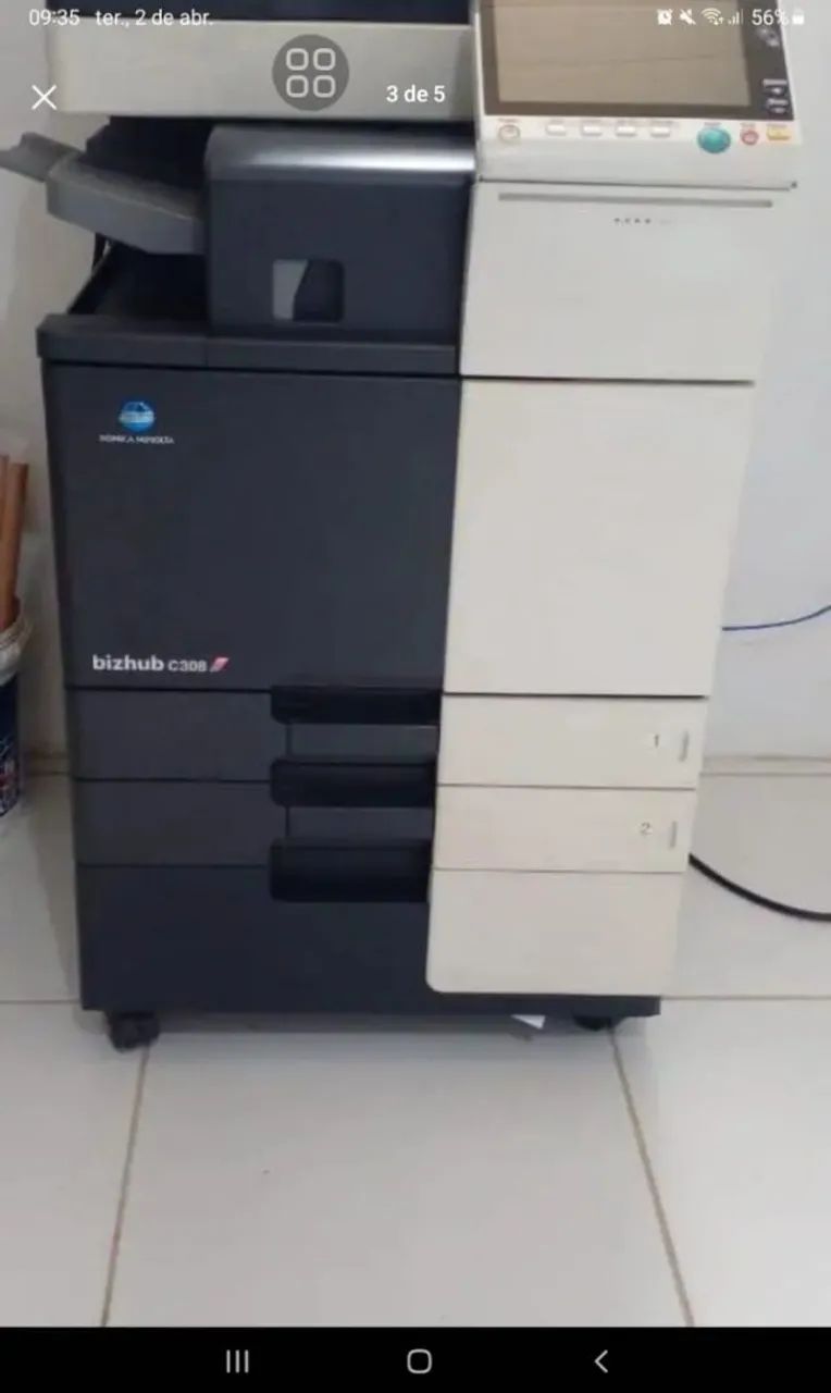 Vendo konica e ploter bem barato 