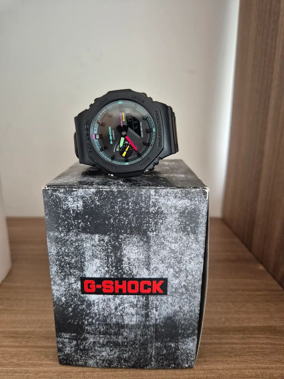 G-Shock GA-B2100MF-1AER Solar Bluetooth Original - Preto Fluorescente - Foto 4