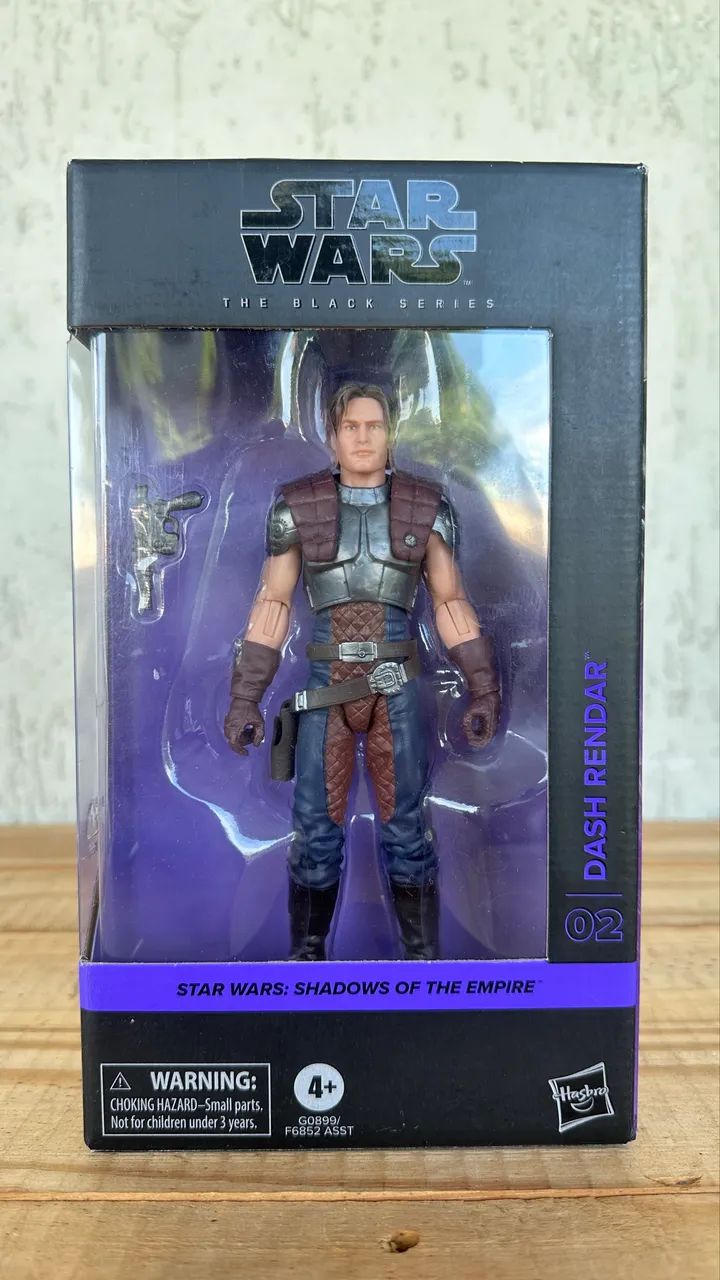 Boneco Star Wars Dash Rendar original 