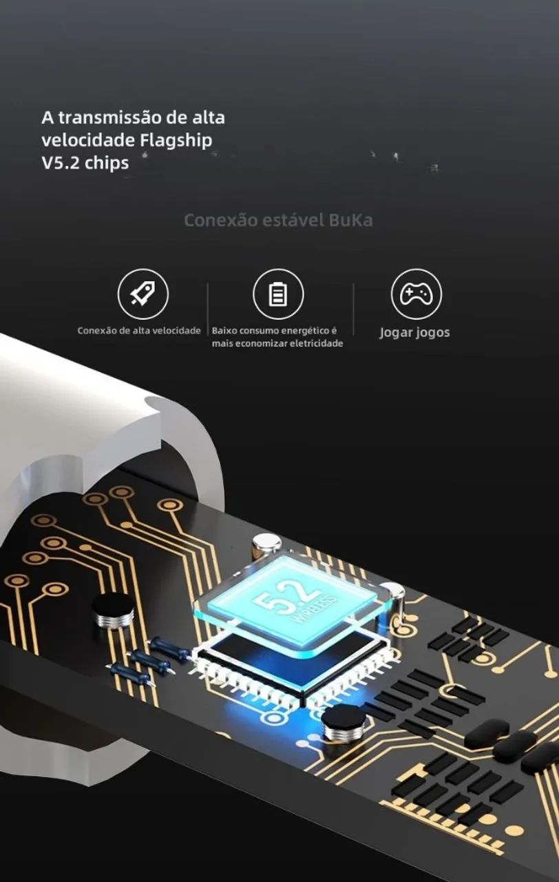 Fone de ouvido Bluetooth  - Foto 2