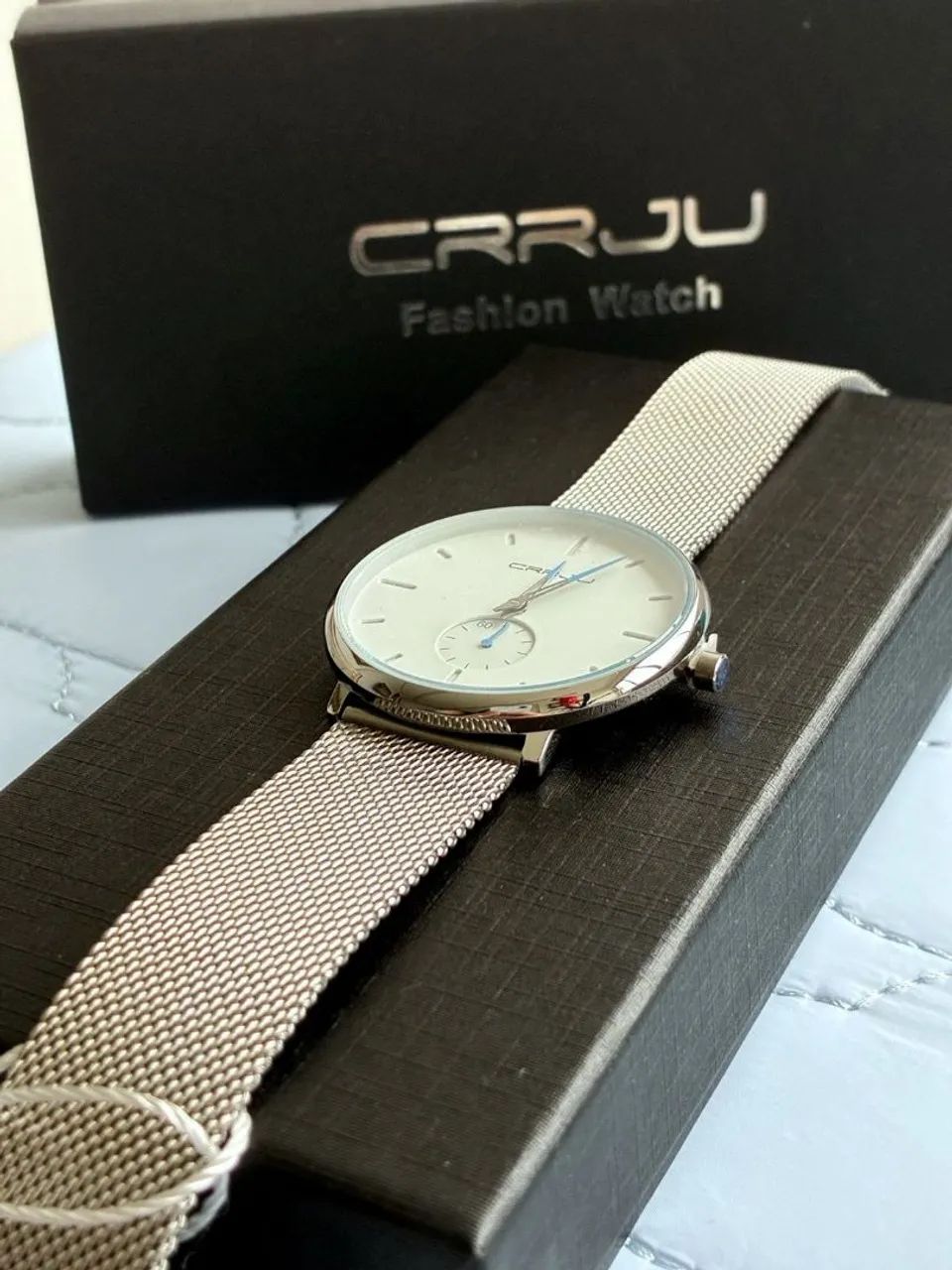 Relógio Crrju Gênesis, Analógico, Resistente à Água