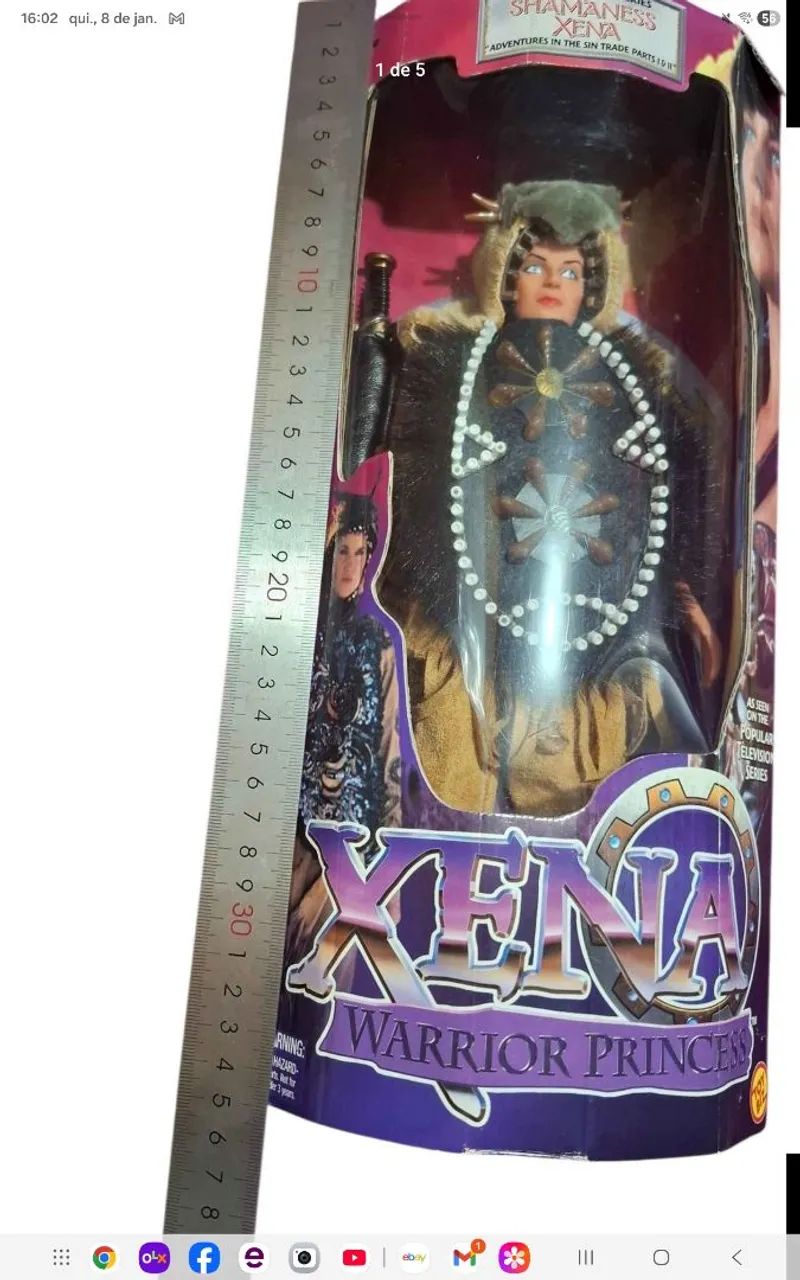 Shamaness Xena, 1988 raridade  - Foto 2