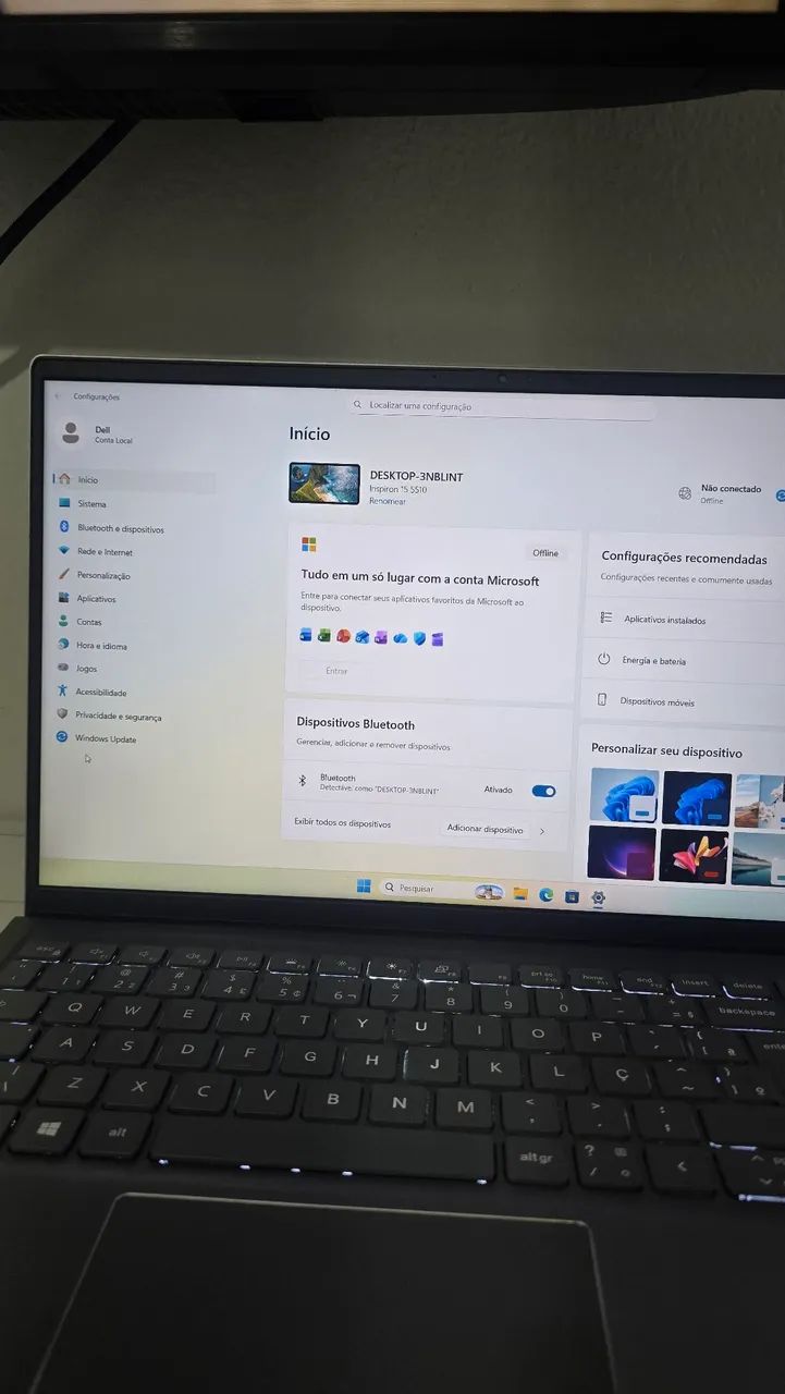 Dell inspiron 15 5510 I7