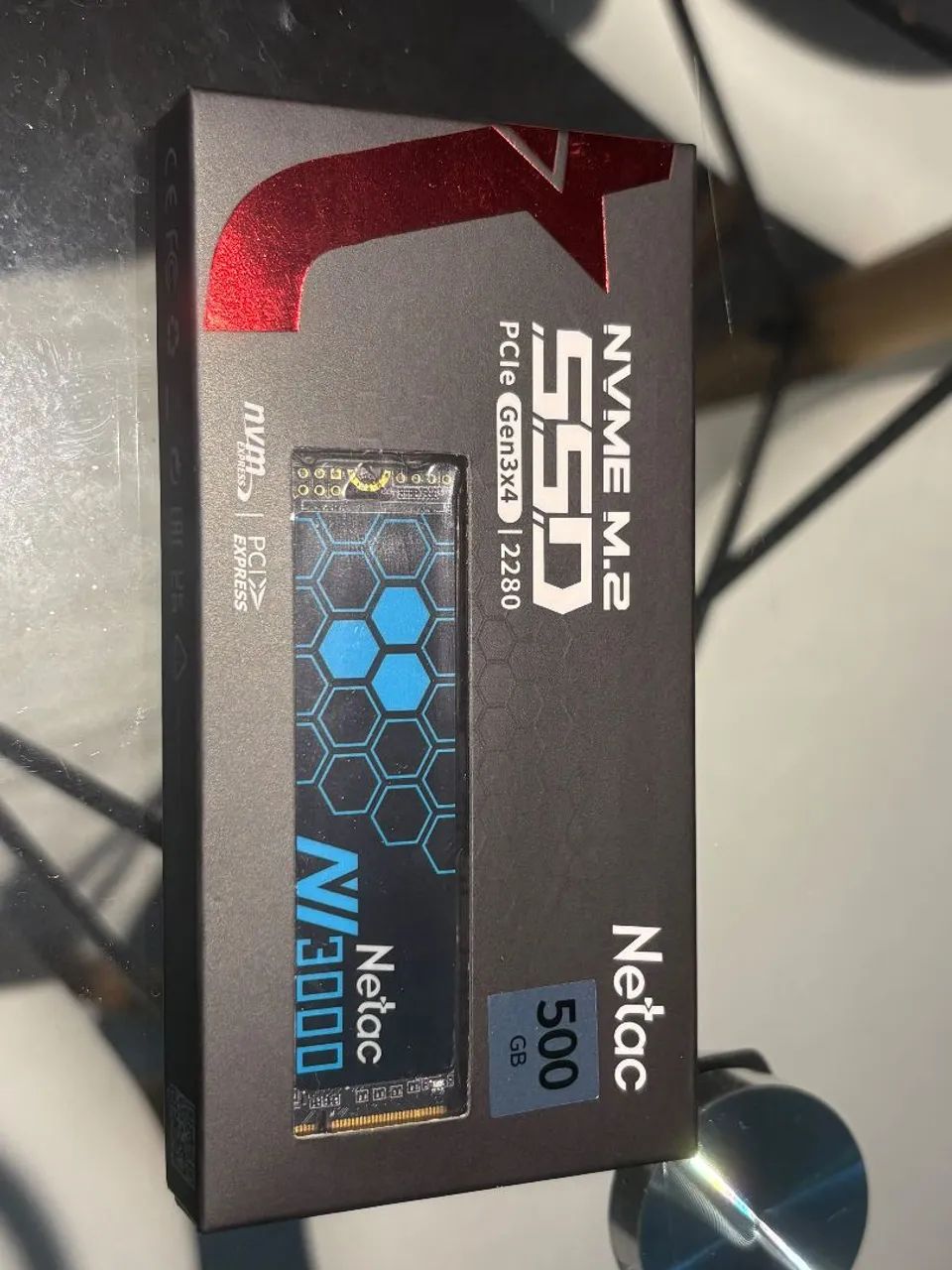 SSD 500GB Netac M.2 PCIe 3.0 LACRADO!!! - Foto 5