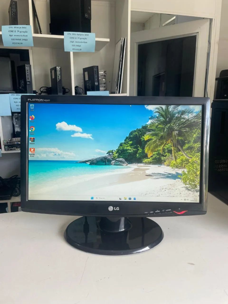 monitor 20 polegadas  LG /vga/funcionando perfeitamente com garantia e nf - Foto 3