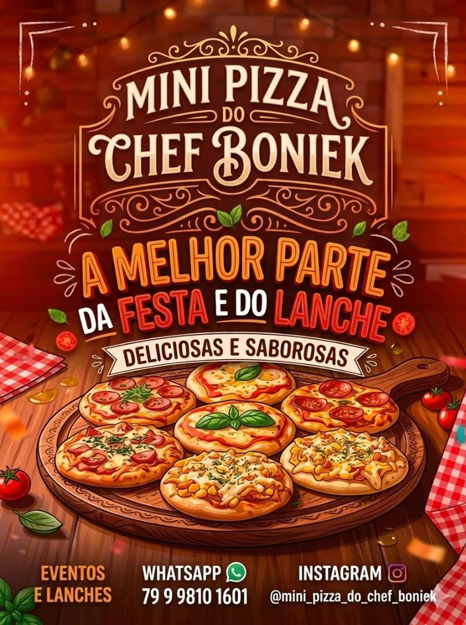 Pizzas do Chef Boniek ? 