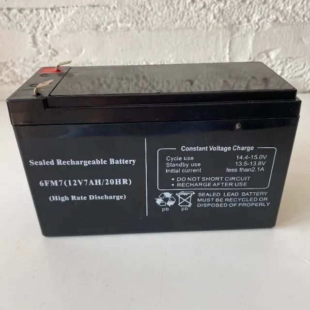 Rf198 Bateria 6Fm7 com defeito viciada para nobreak - Foto 4