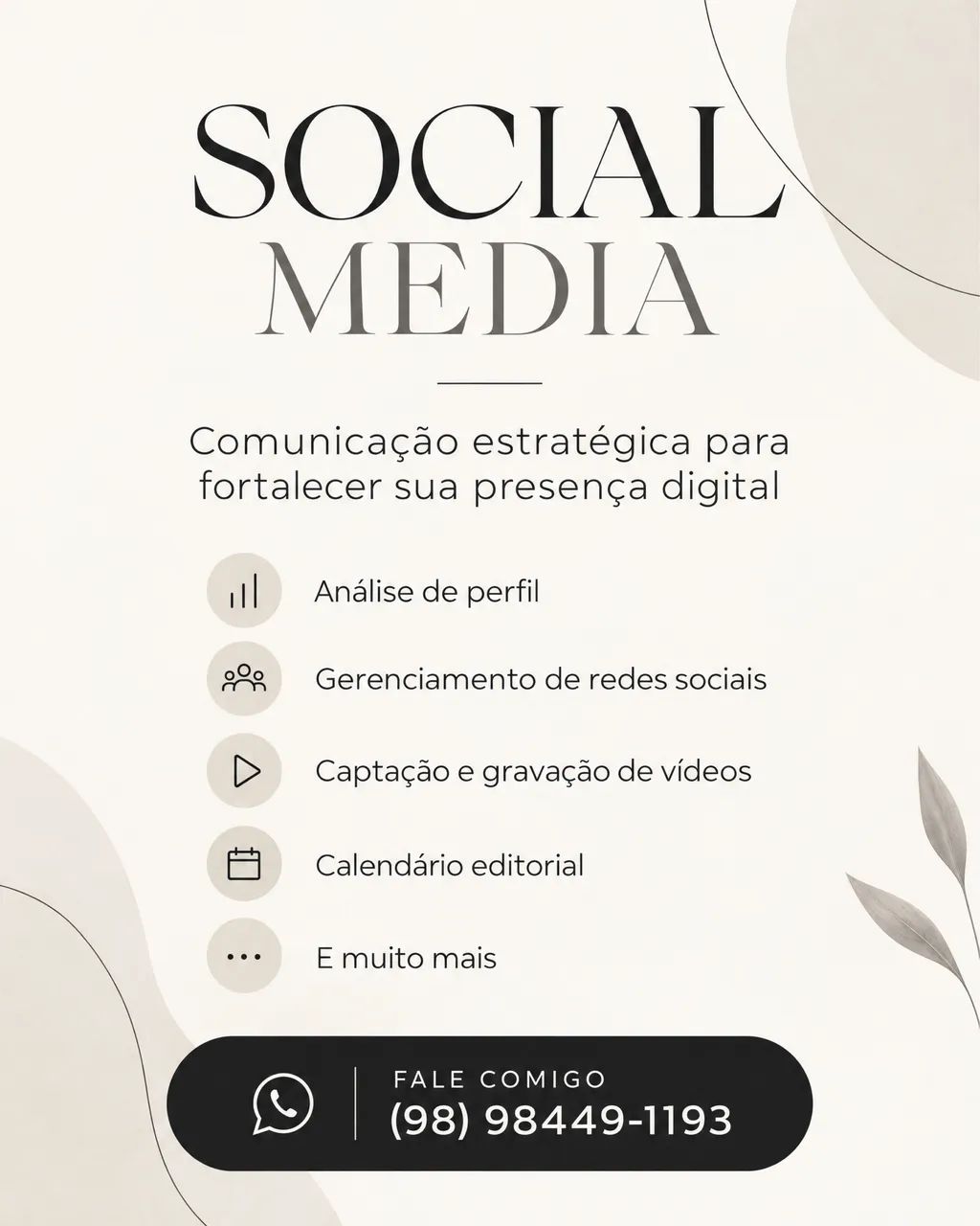 Social Media para empresas e profissionais
