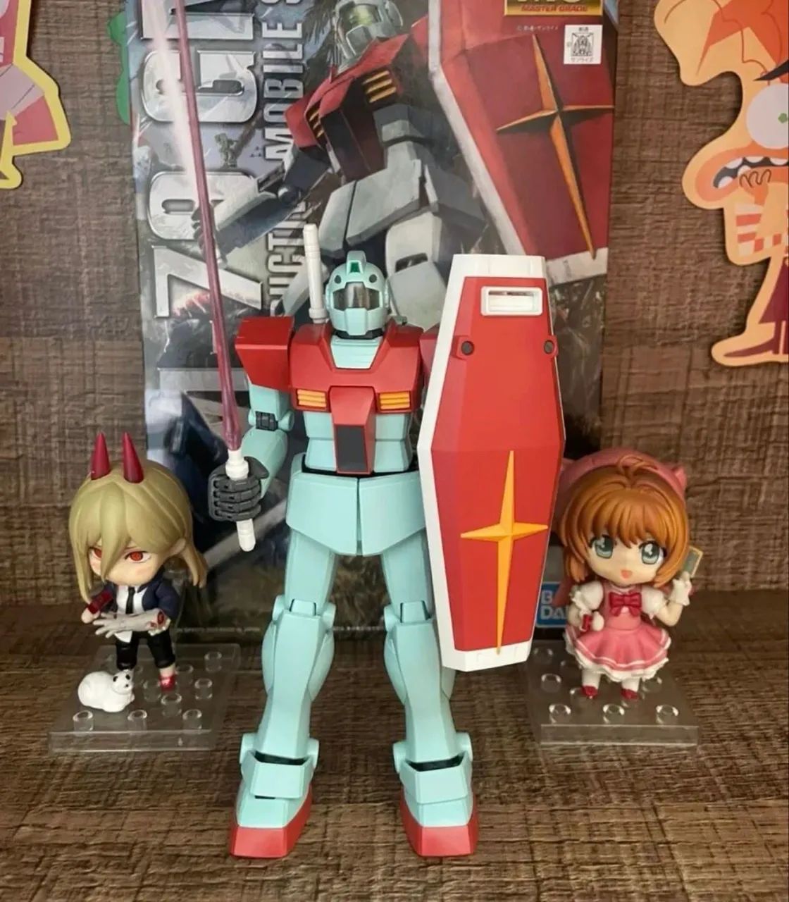 Pack 3 figures model Kit Gundam  - Foto 2
