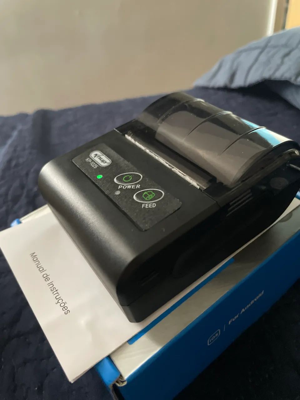Mini impressora via Bluetooth Portátil 58mm Rápida  - Foto 4