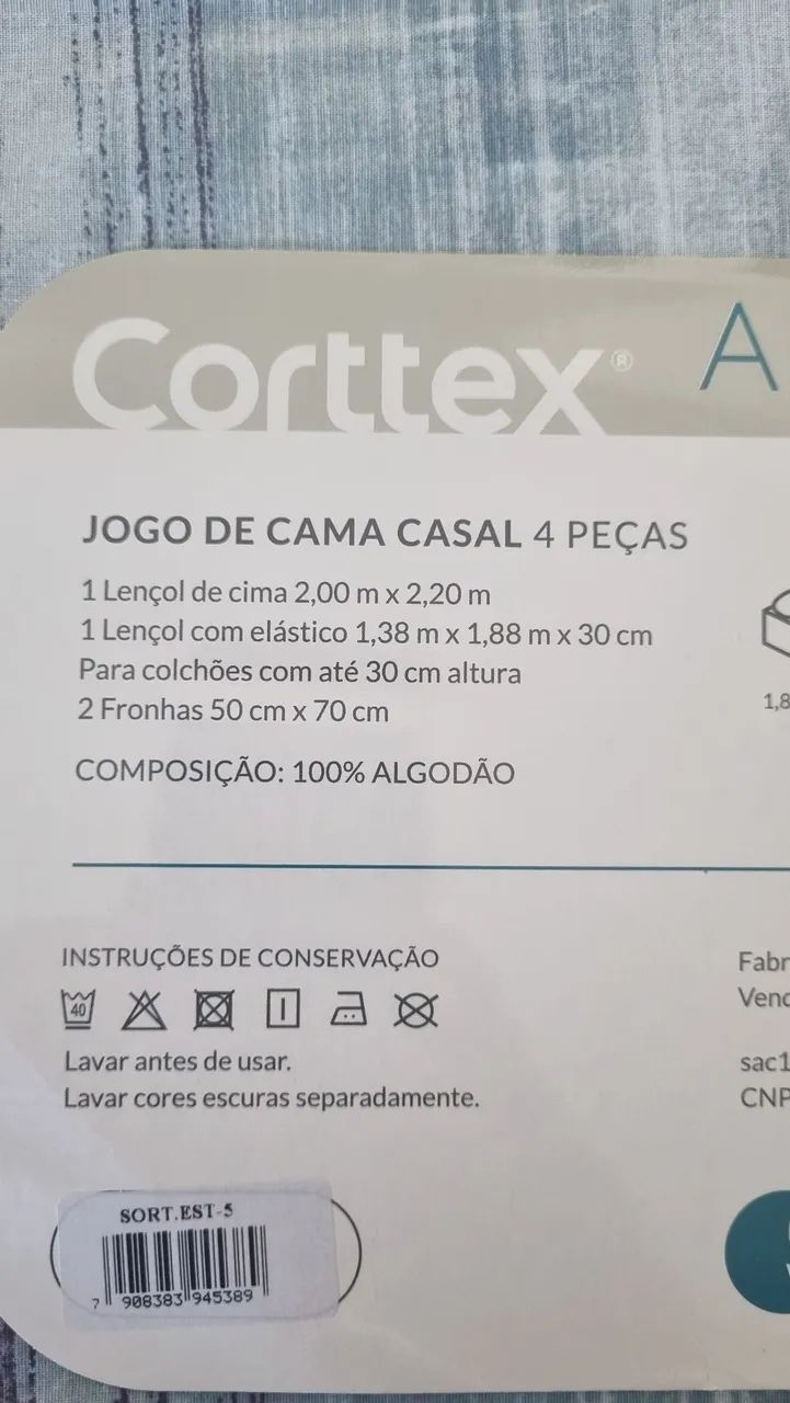 Jogo se lençol casal - Foto 2