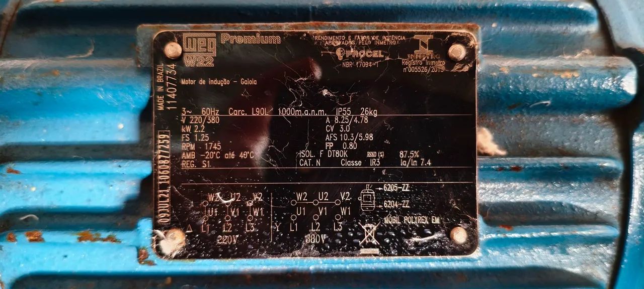 Vendo motor Weg 22  - Foto 4