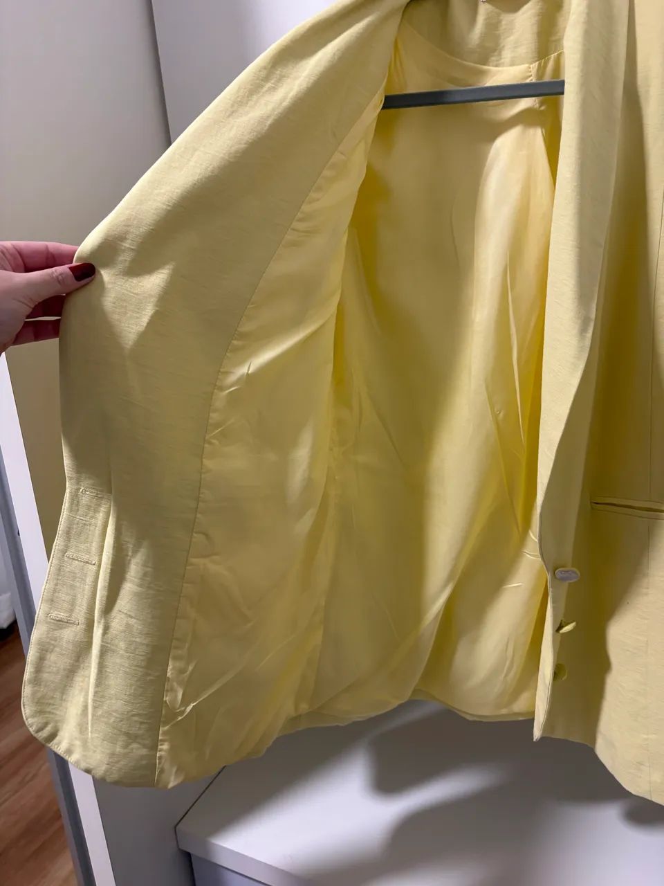 Blazer amarelo manteiga lez a lez - Foto 5