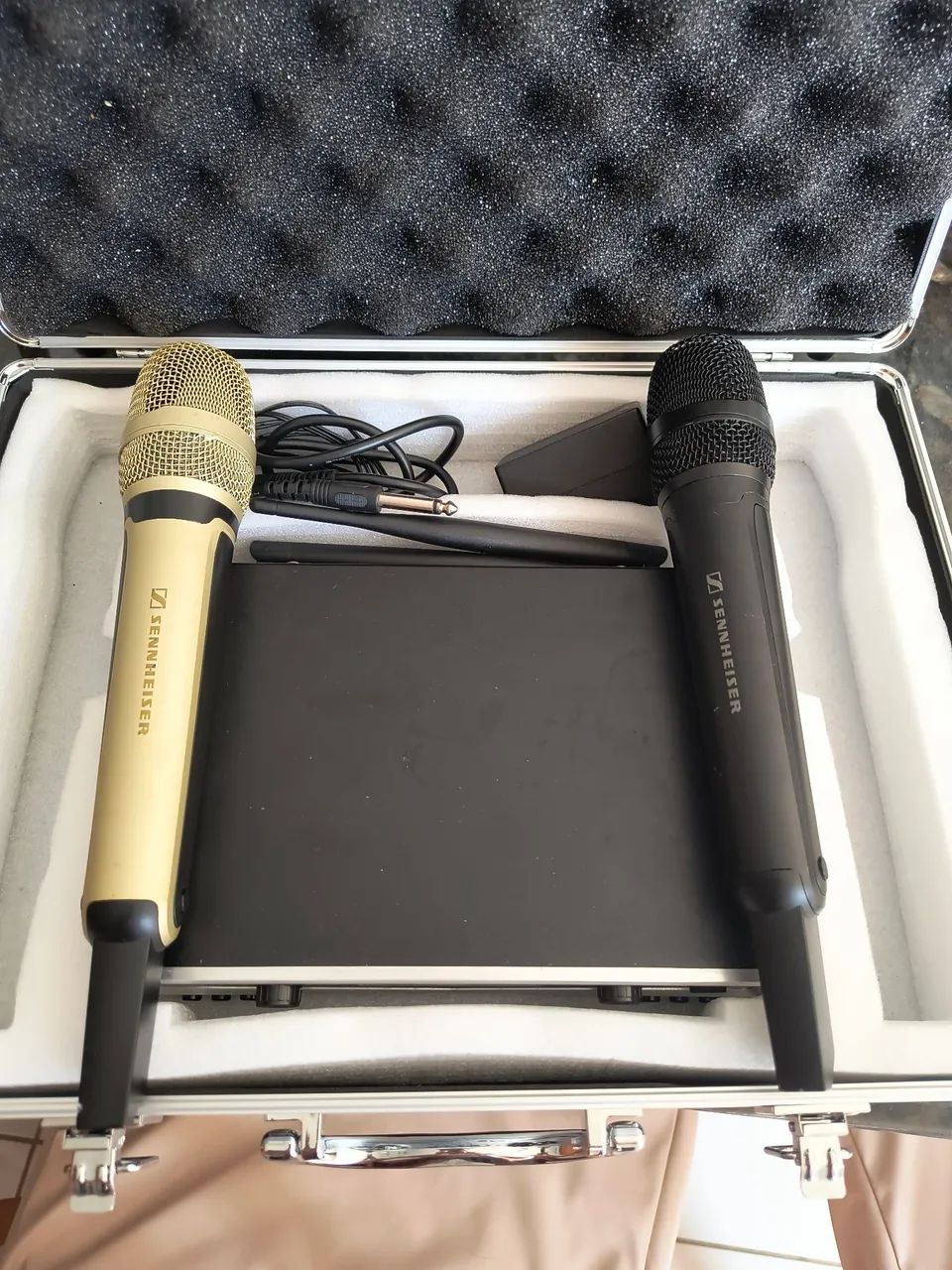 Vendo microfone sem fio sennhiser duplo - Foto 2