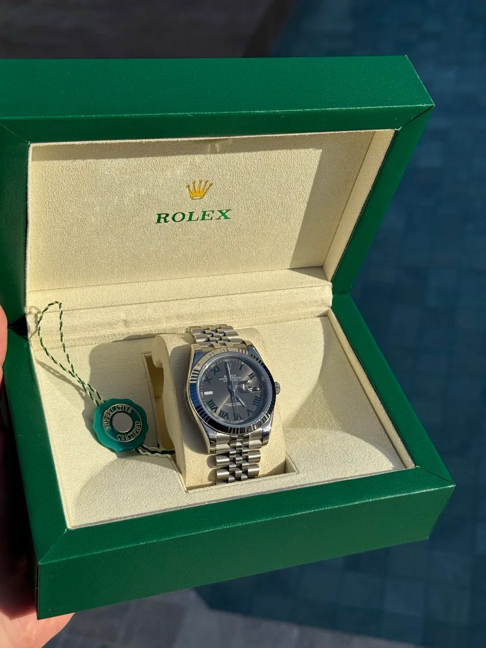 Relógio Rolex wimblendon 2026, super clone Full set  - Foto 4