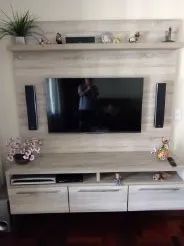 Rack de Parede revestido em formica
