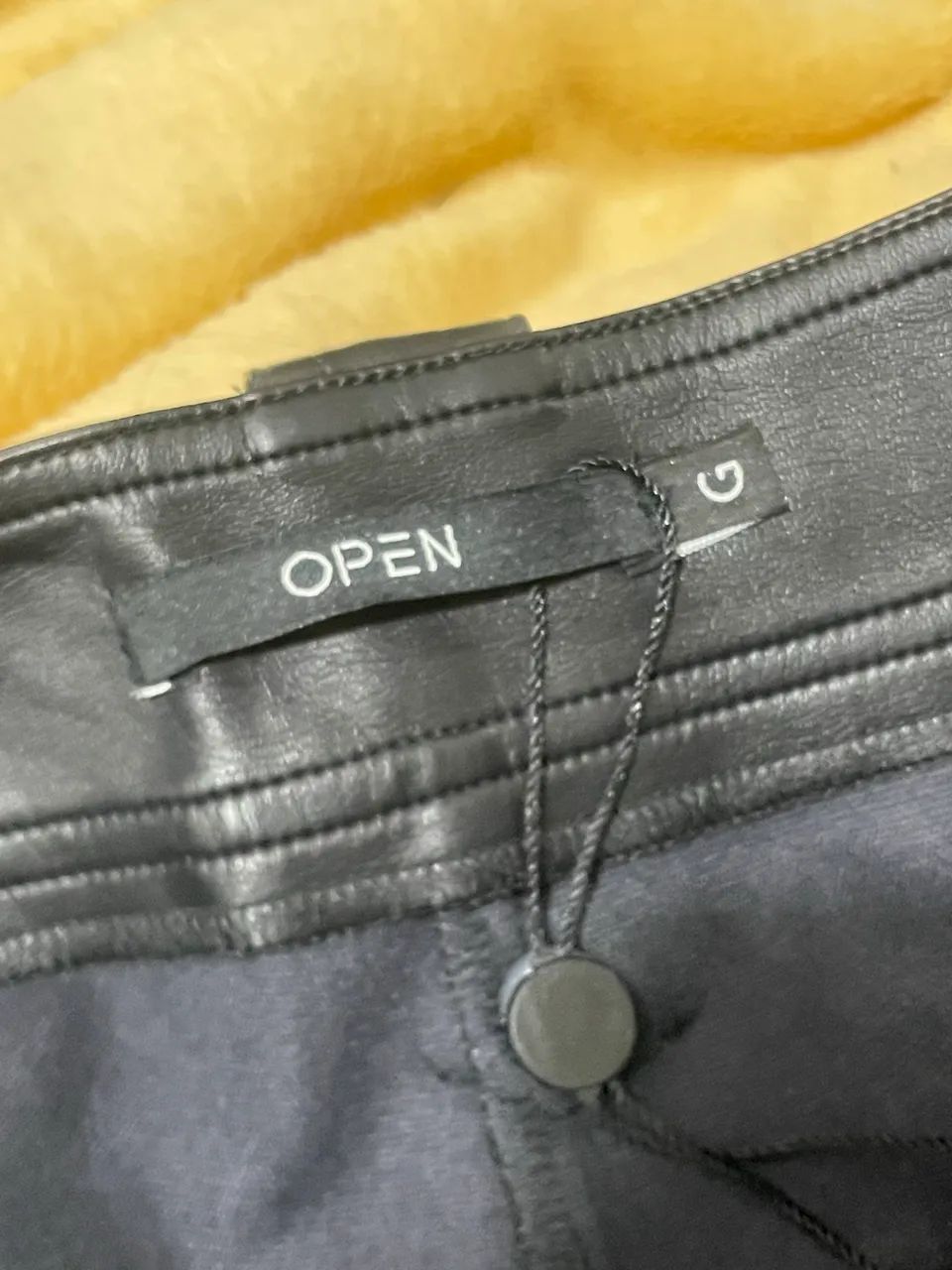 Bermuda OPEN  Pu com detalhe camurça G ?nova? - Foto 4