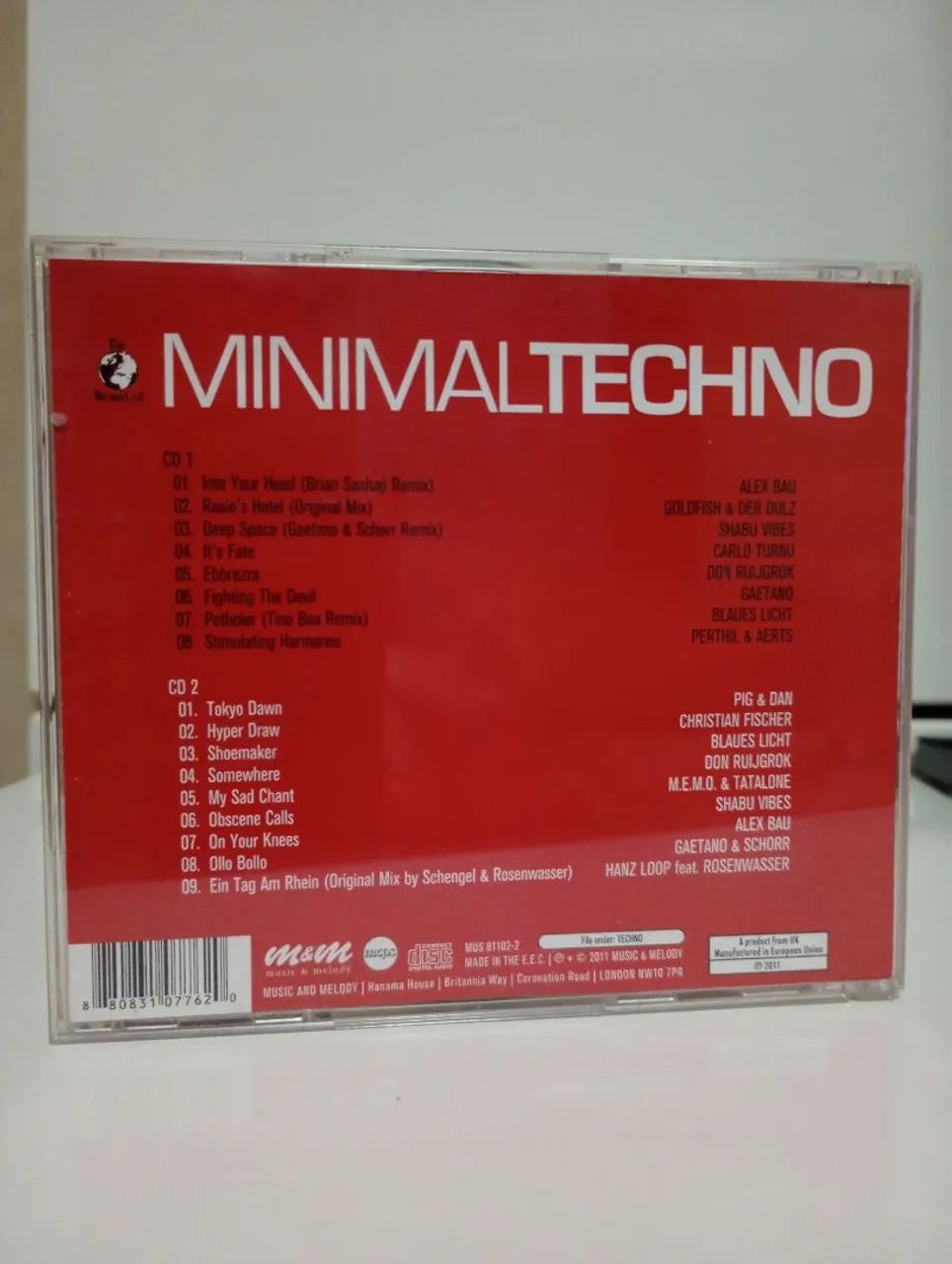 CD DUPLO MINIMAL TECHNO IMPORTADO  - Foto 4