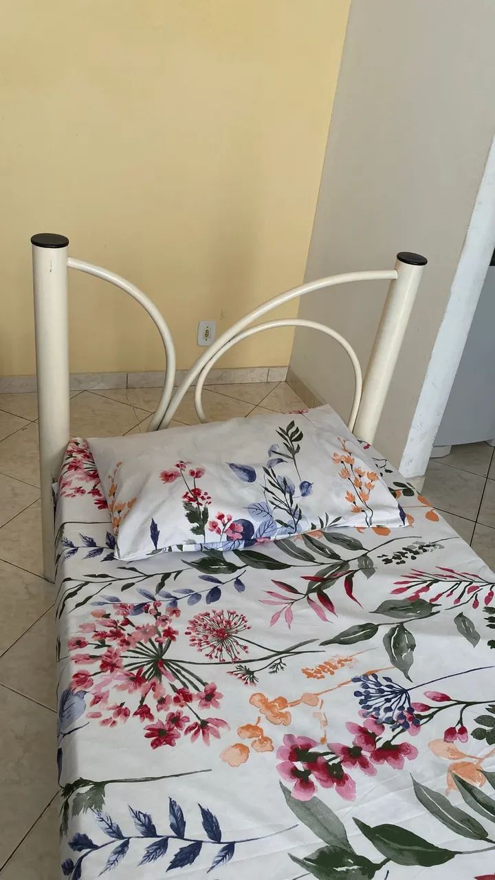 Base de cama solteiro em ferro  - Foto 2