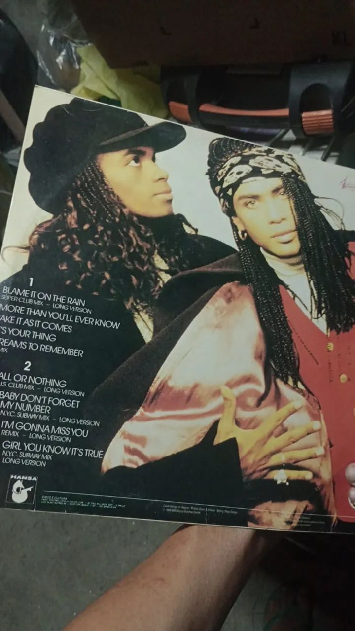 Lp Vinil Milli & Vanilli All Or Nothing - Foto 2